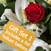 Gift Set 1 - Romantic Florist Choice Bouquet